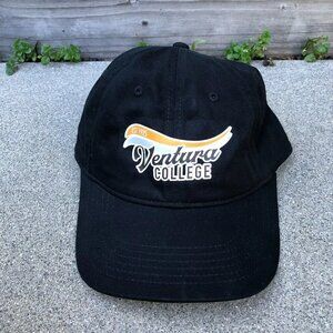 ECONSCIOUS Ventura College Baseball Hat Mens Black Adjustable Cap Organi…​